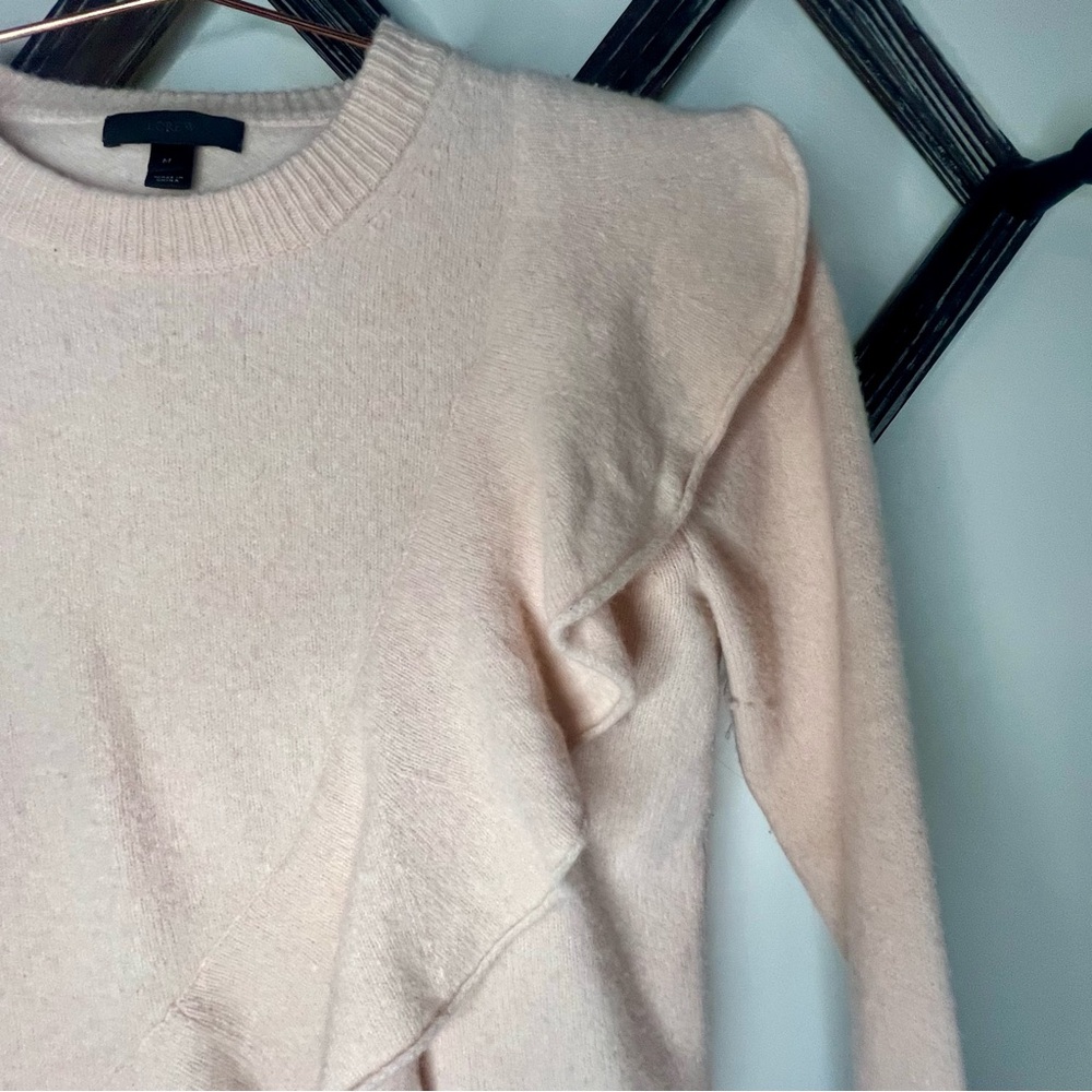 J Crew Ruffle Sweater - Picture 4 of 9